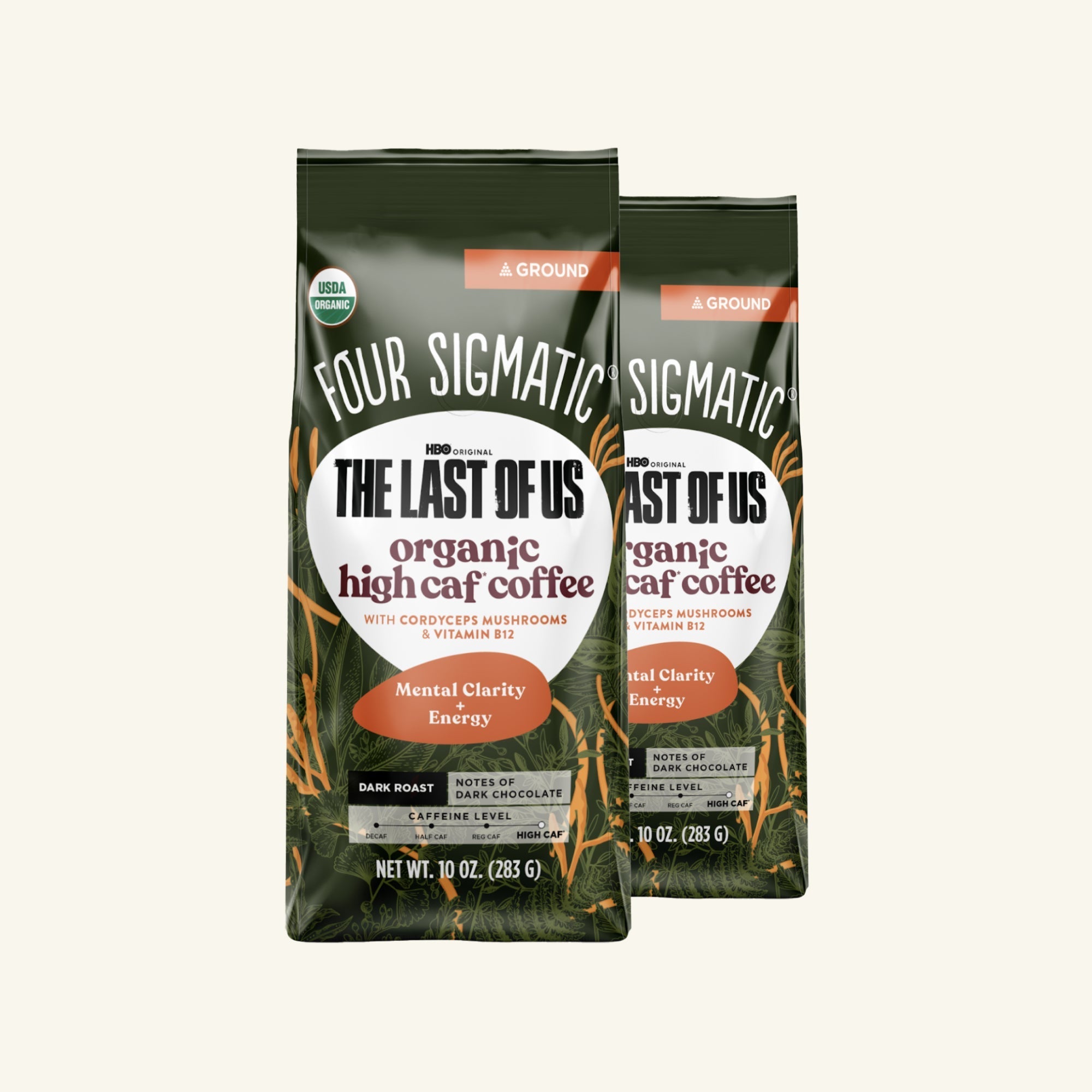 HBO Original The Last Of Us - Organic High Caf Ground Coffee - Smooth Coffee