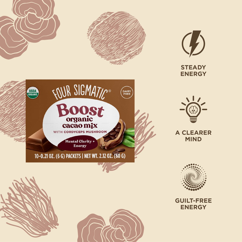 Boost Cacao, Packets - Adaptogenic Blend