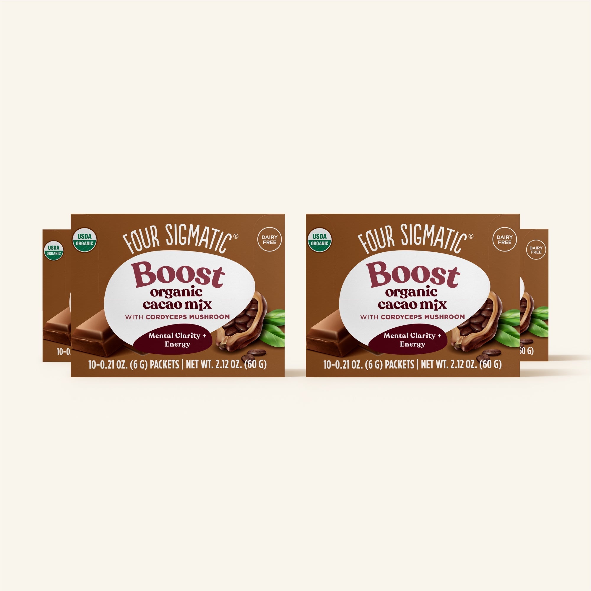 Boost Cacao, Packets - Adaptogenic Blend