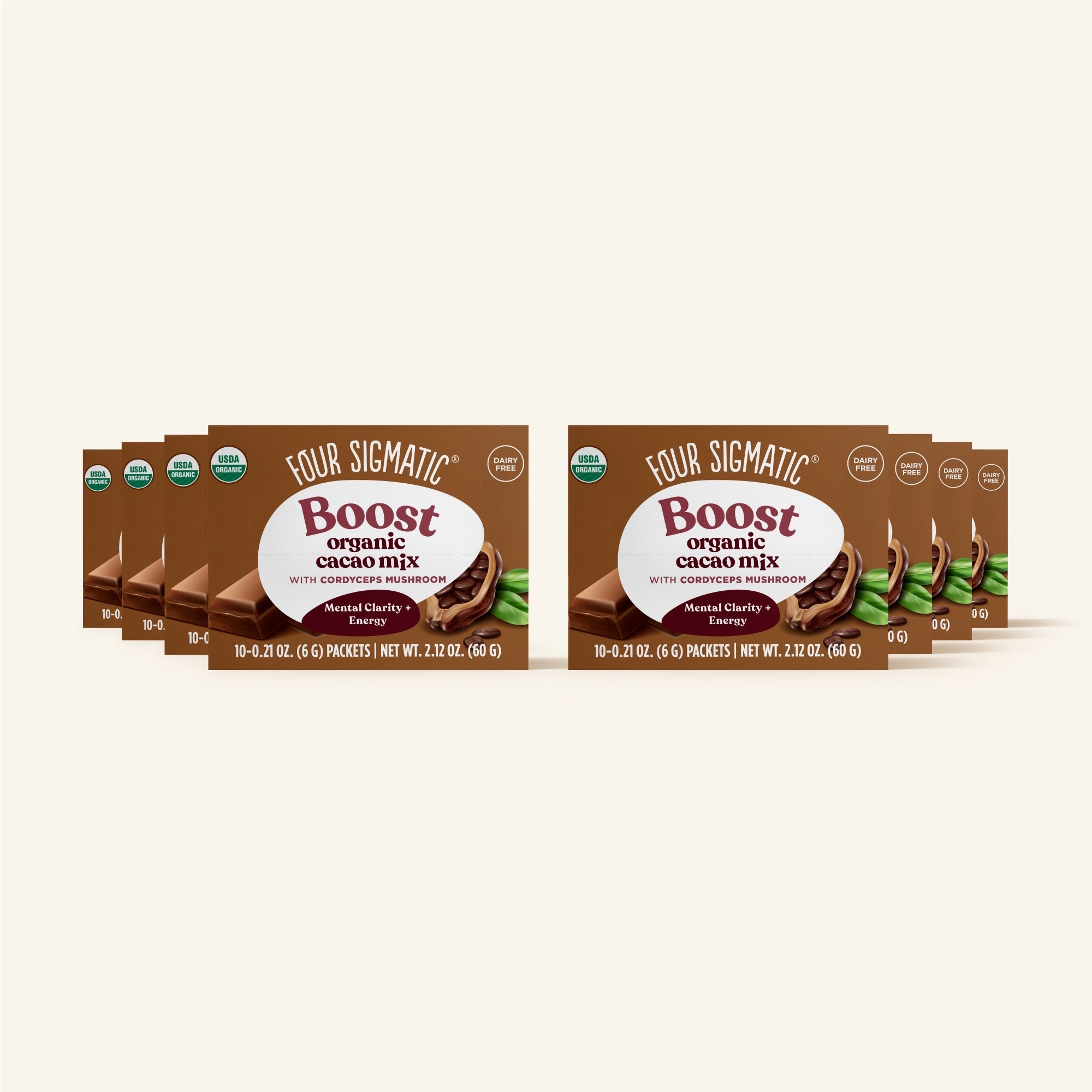 Boost Cacao, Packets - Adaptogenic Blend
