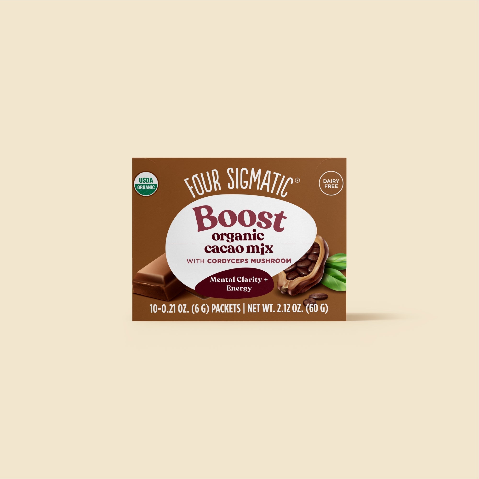 Boost Cacao, Packets - Adaptogenic Blend