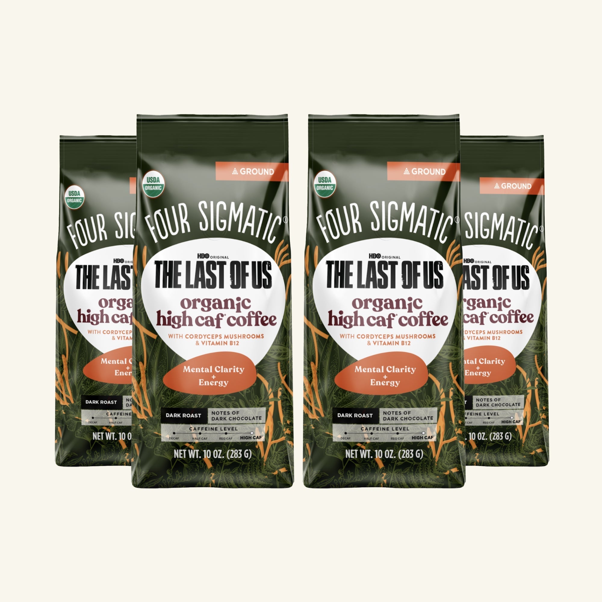HBO Original The Last Of Us - Organic High Caf Ground Coffee - Smooth Coffee