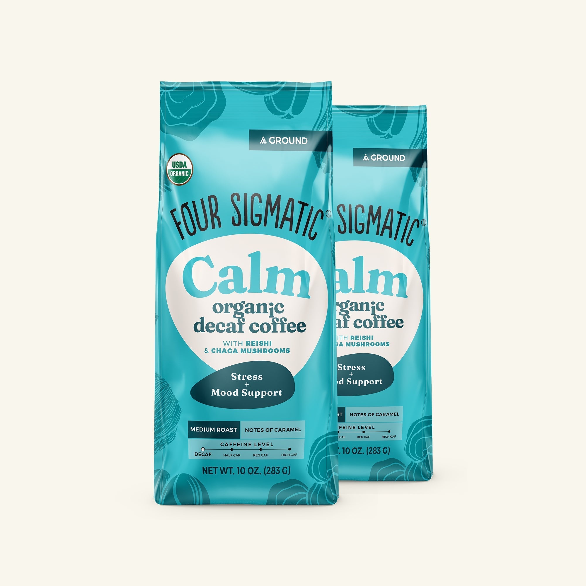 Calm Decaf Ground Coffee - Medium - Coffee Upgrade