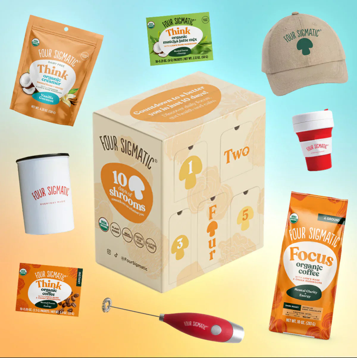 10 Days of Shrooms Kit - Coffee Alternative