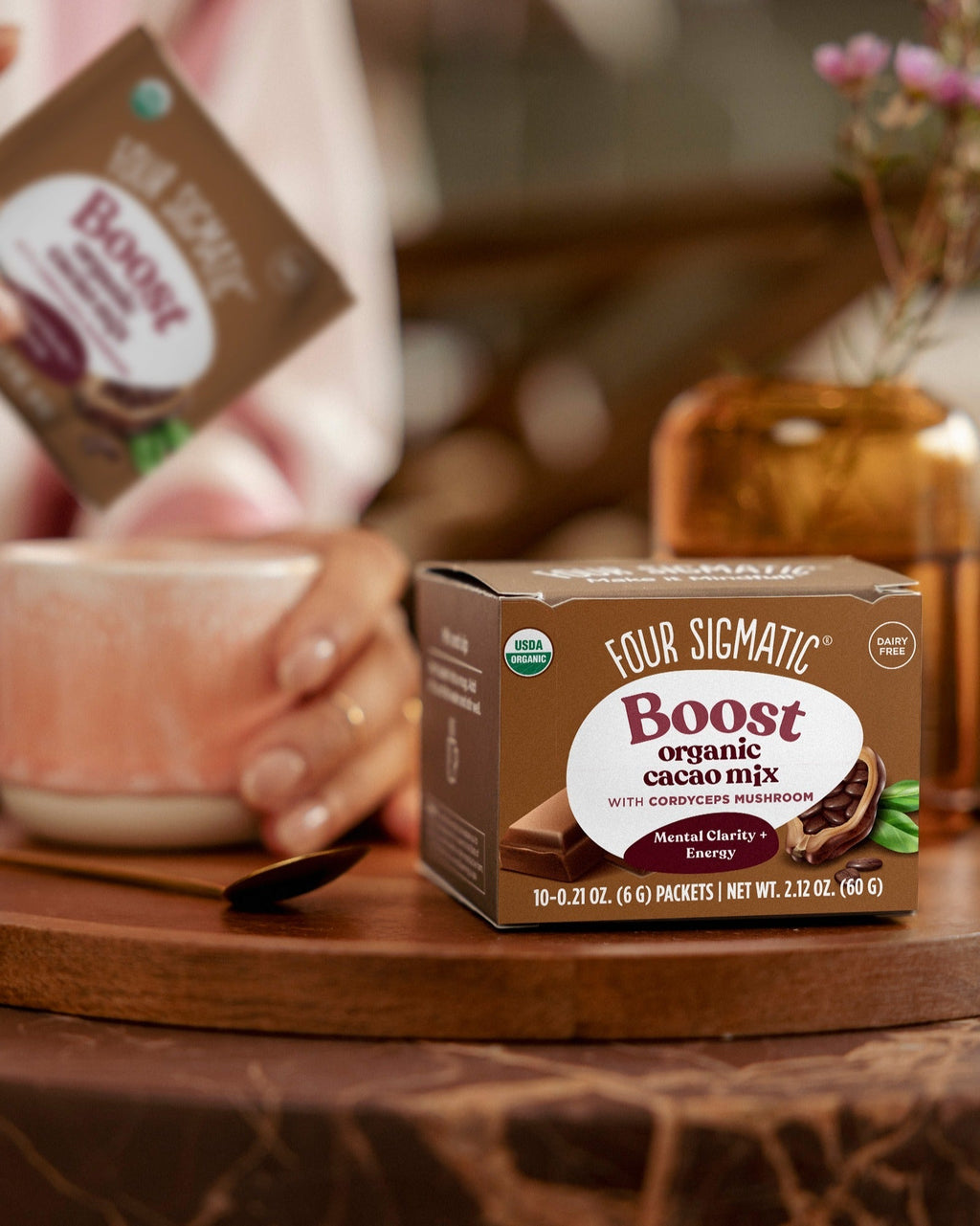 Boost Cacao, Packets - Adaptogenic Blend