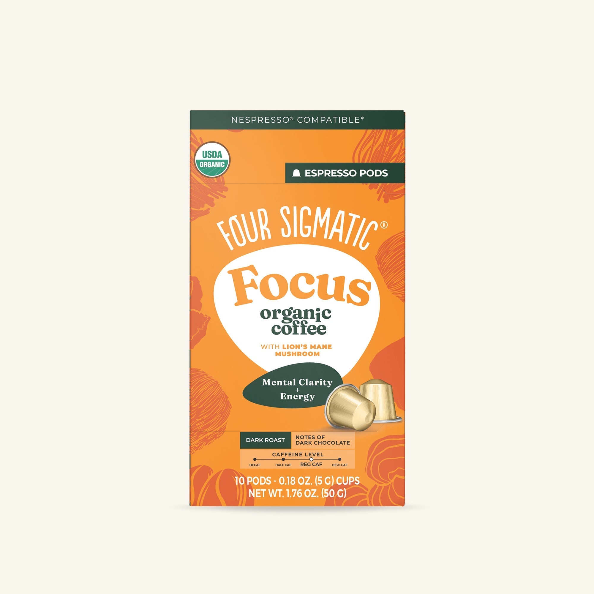 Focus Dark Roast Espresso Pods (10ct) - Smooth Morning