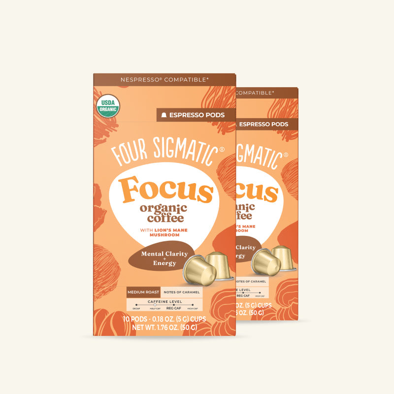 Focus Medium Roast Espresso Pods (10ct) - Daily Wellness