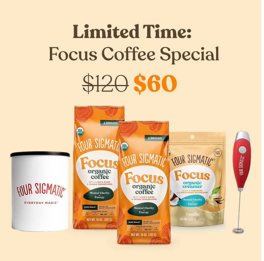 Focus Ground Coffee Special: Get $120 value for only $60 - For Everyday Wellness