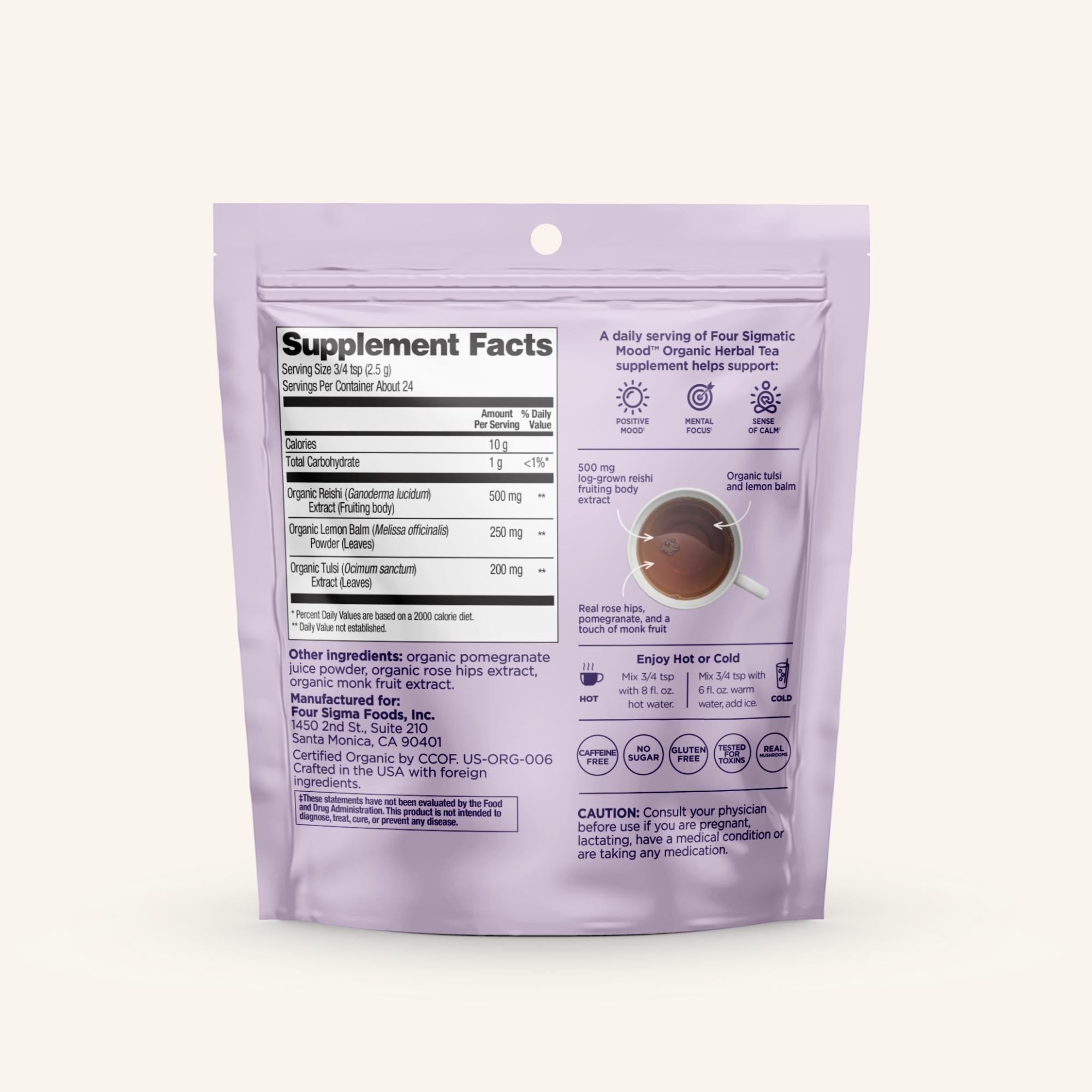 Mood Herbal Tea - Morning Fuel