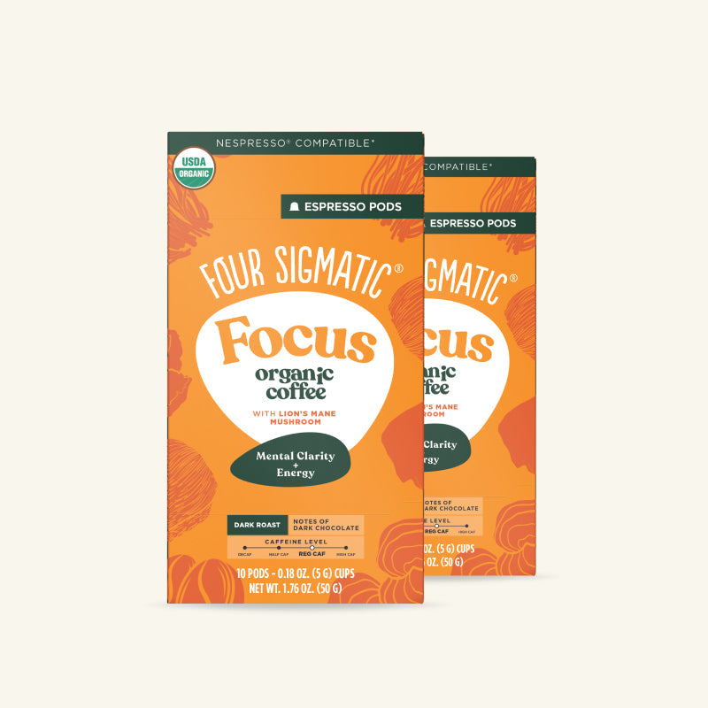 Focus Dark Roast Espresso Pods (Free - Just Pay Shipping) - Organic Coffee