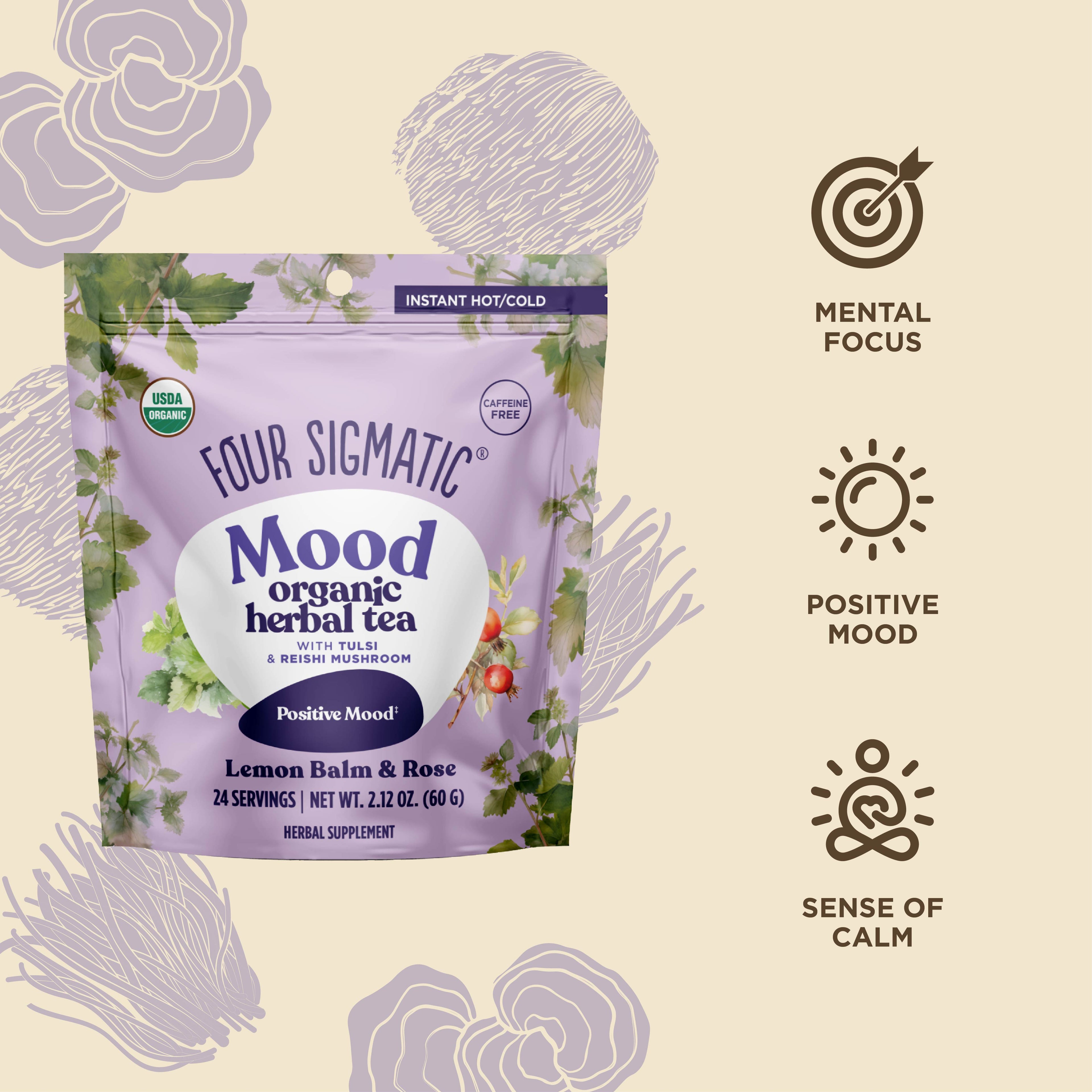 Mood Herbal Tea - Morning Fuel