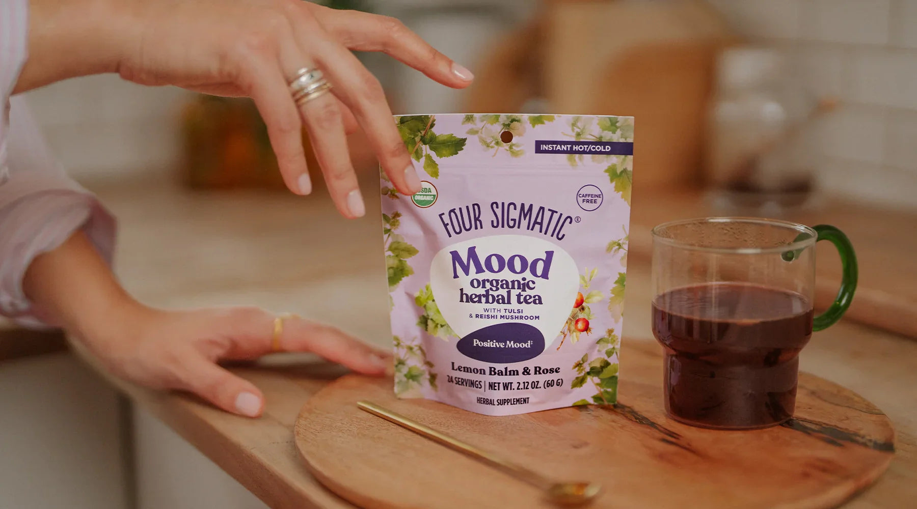 Mood Herbal Tea - Morning Fuel