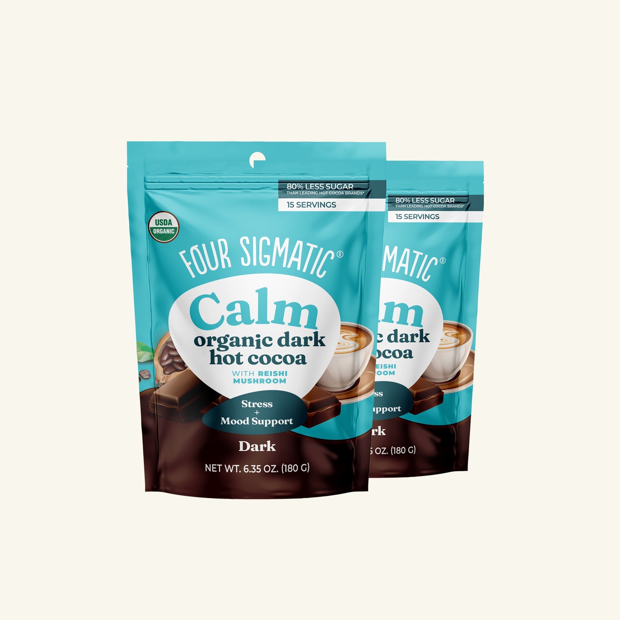 Calm Dark Hot Cocoa - Balanced Blend