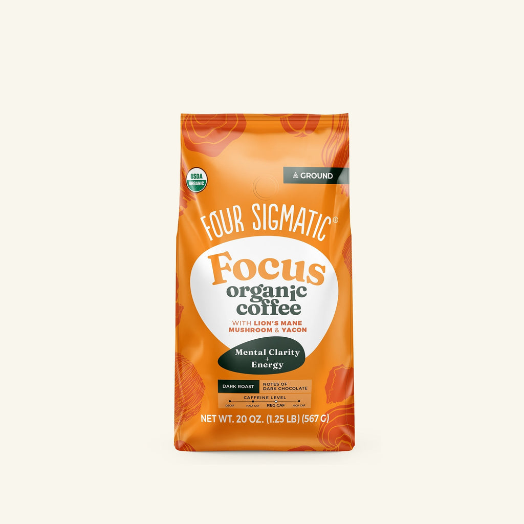 Focus Ground Coffee - Dark (20oz) - Rich Flavor