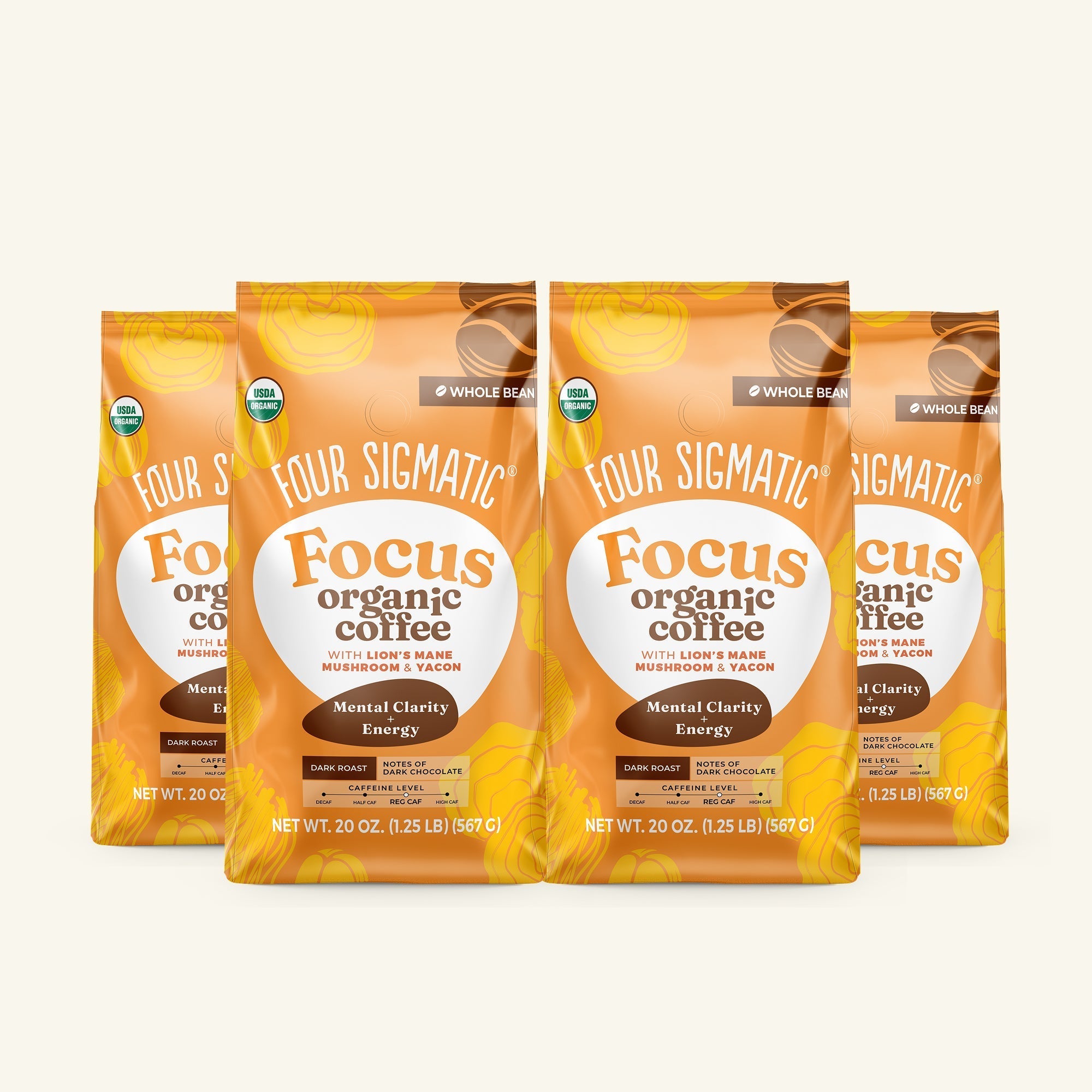 Focus Whole Bean Coffee - Dark (20oz) - Daily Coffee