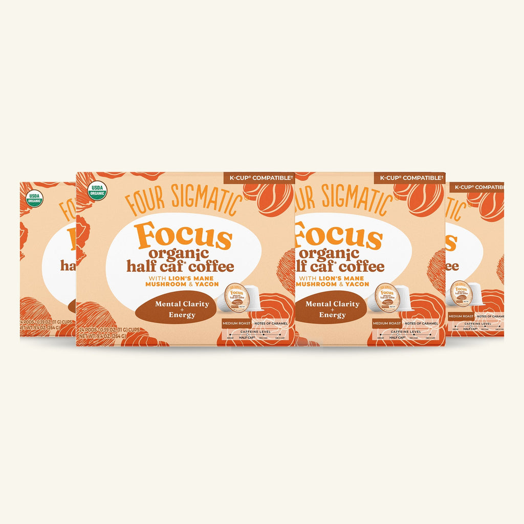 Focus Half-Caf Coffee Pods (24ct) - Smooth Taste