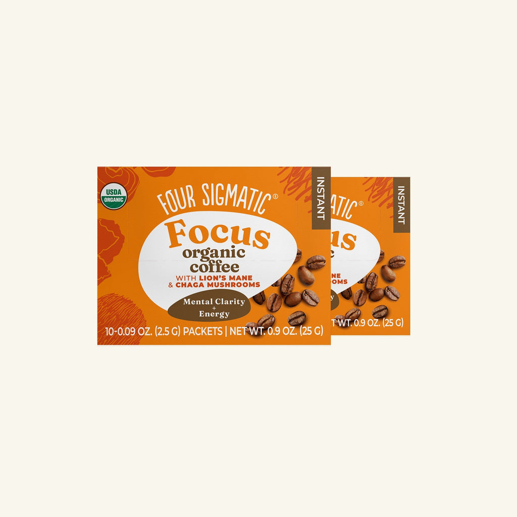 Focus Instant Coffee, Packets - Wellness Coffee