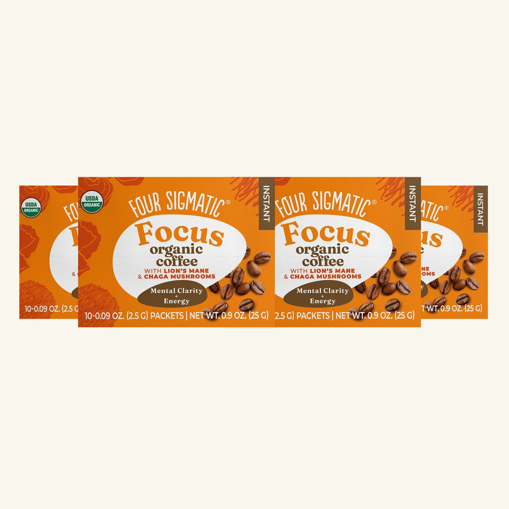 Focus Instant Coffee, Packets - Wellness Coffee