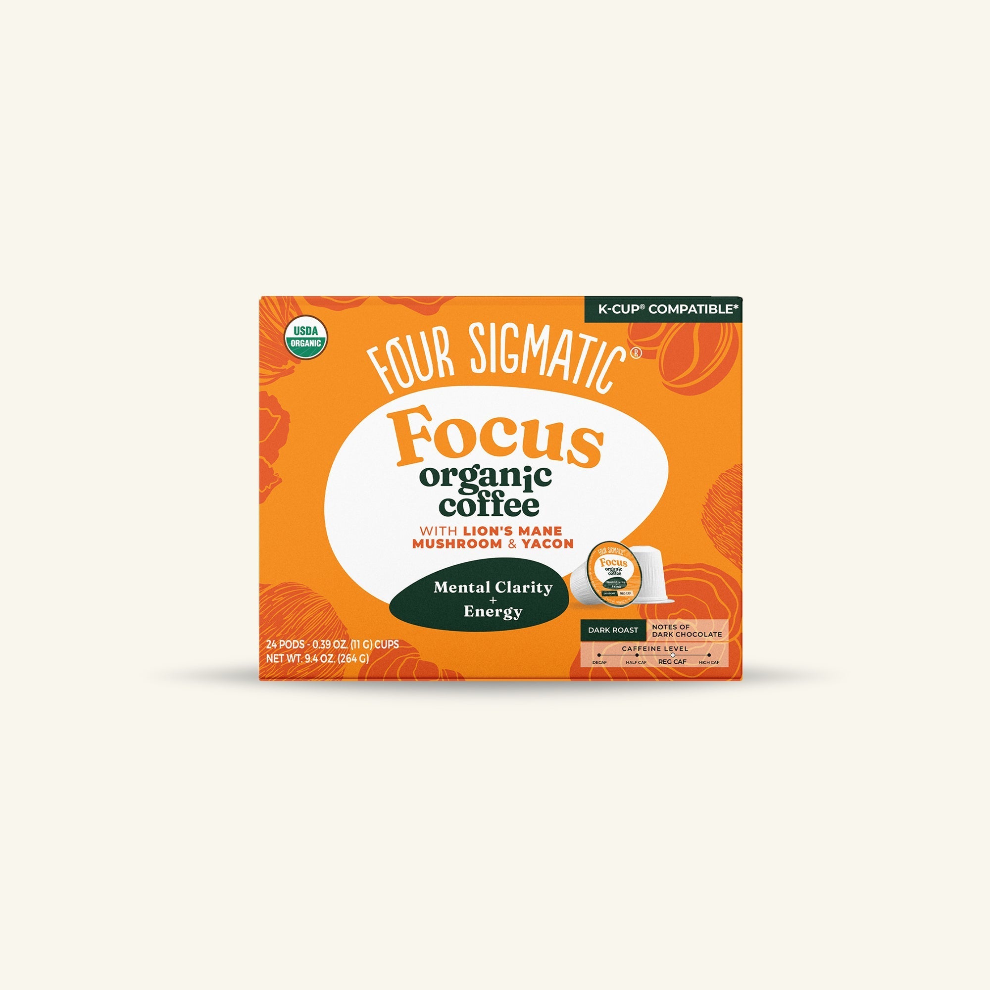 Focus Coffee Pods (24ct) - Daily Energy