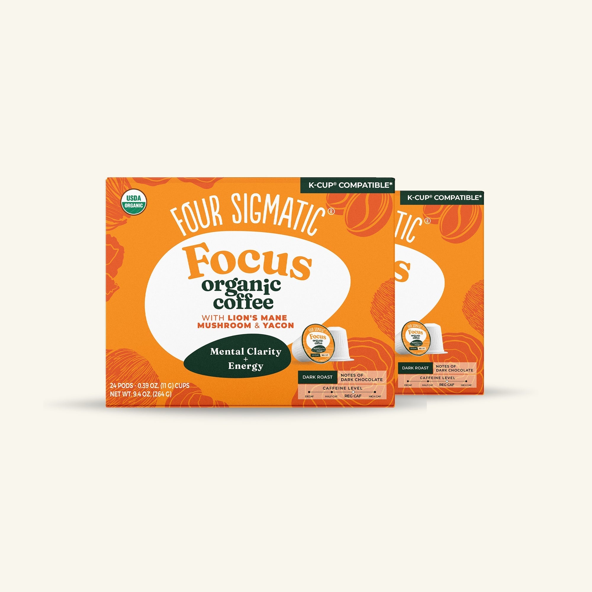 Focus Coffee Pods (24ct) - Daily Energy