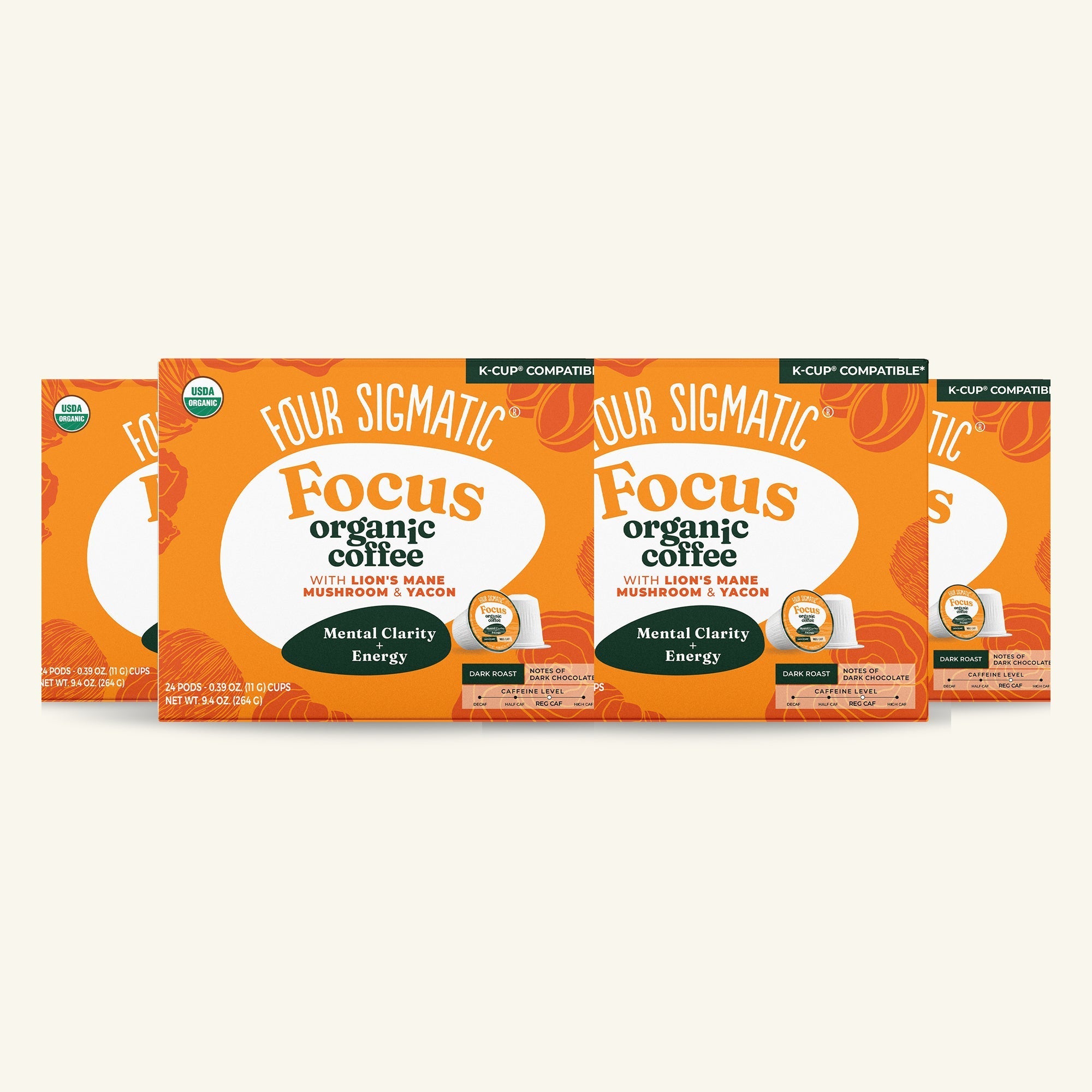 Focus Coffee Pods (24ct) - Daily Energy