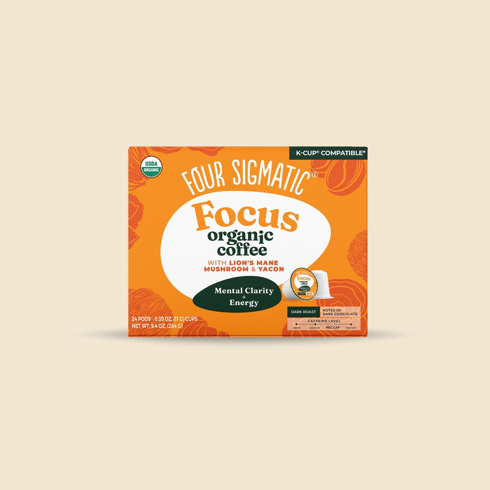 Focus Coffee Pods (24ct) - Daily Energy