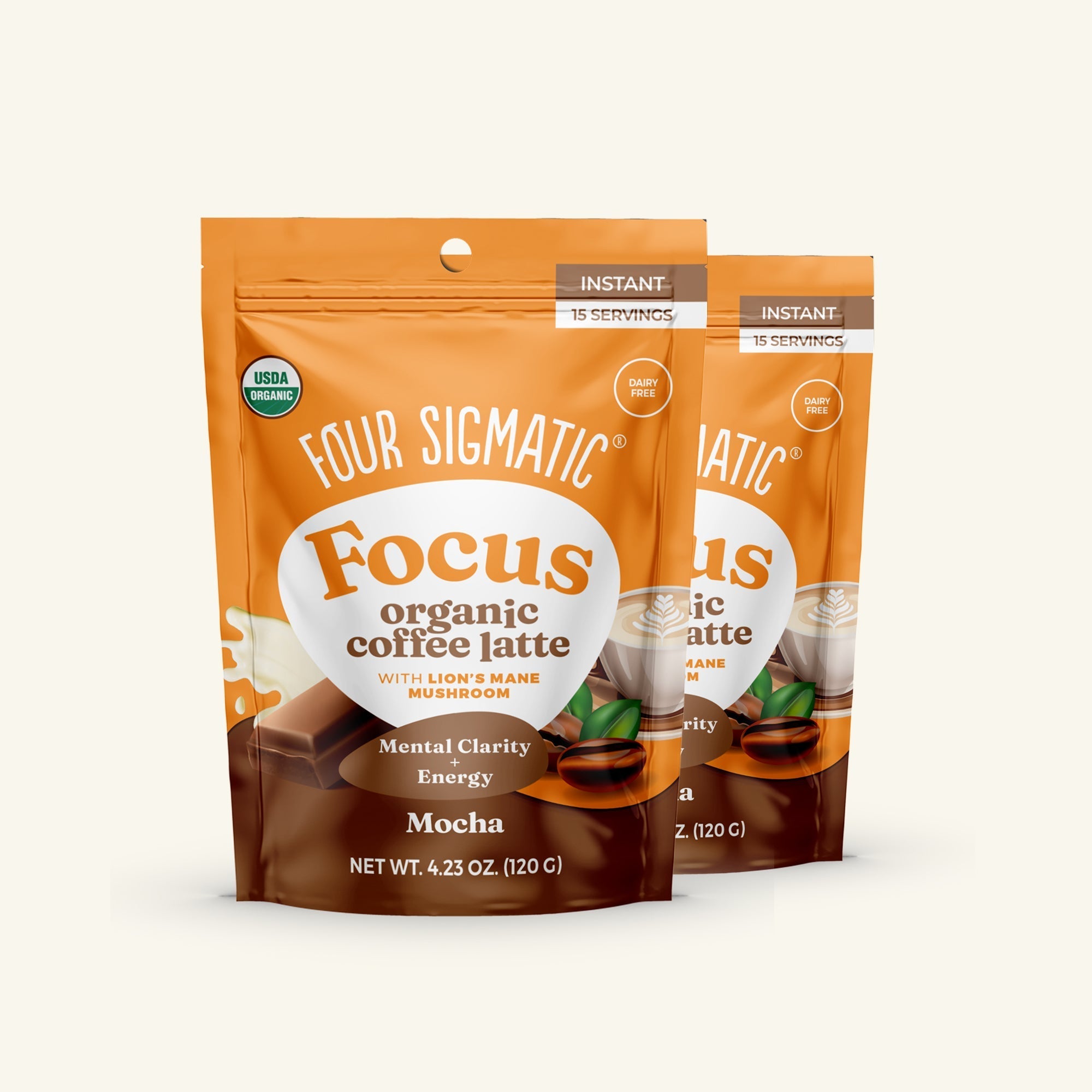 Focus Organic Coffee Latte - Mocha - Focus Coffee