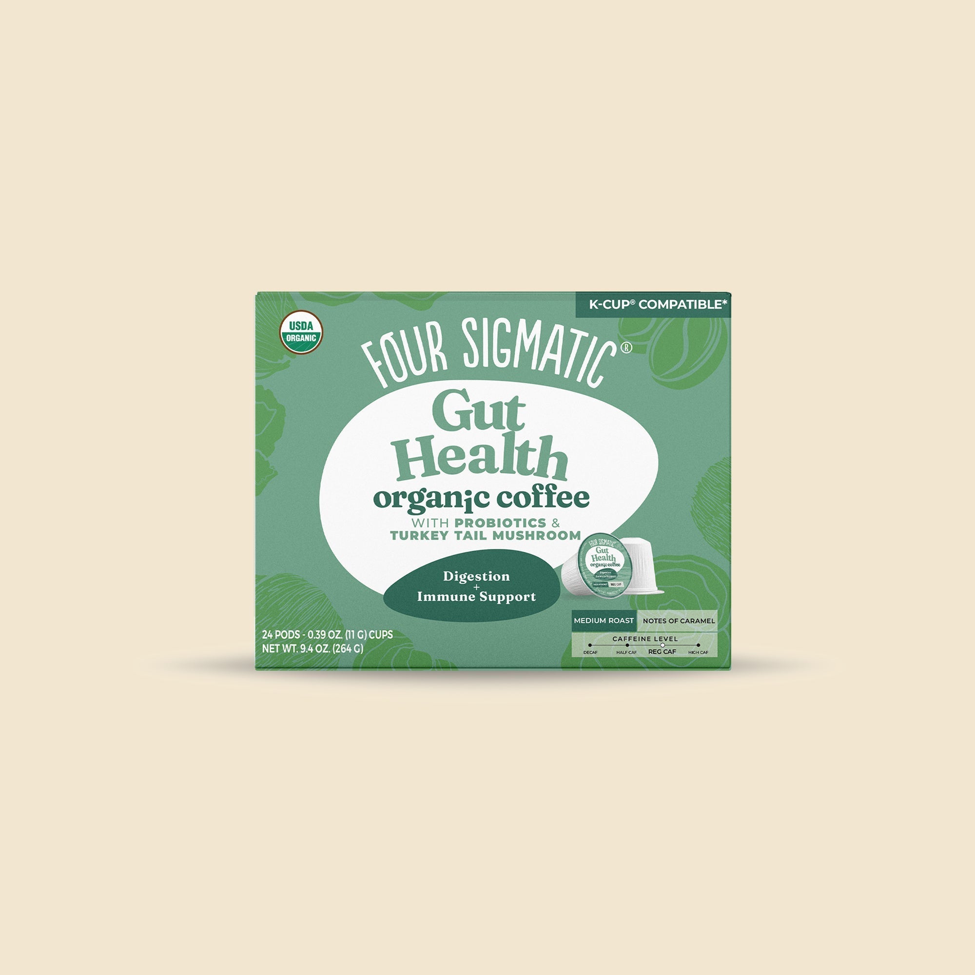 Gut Health Coffee Pods (24ct) - Functional Coffee
