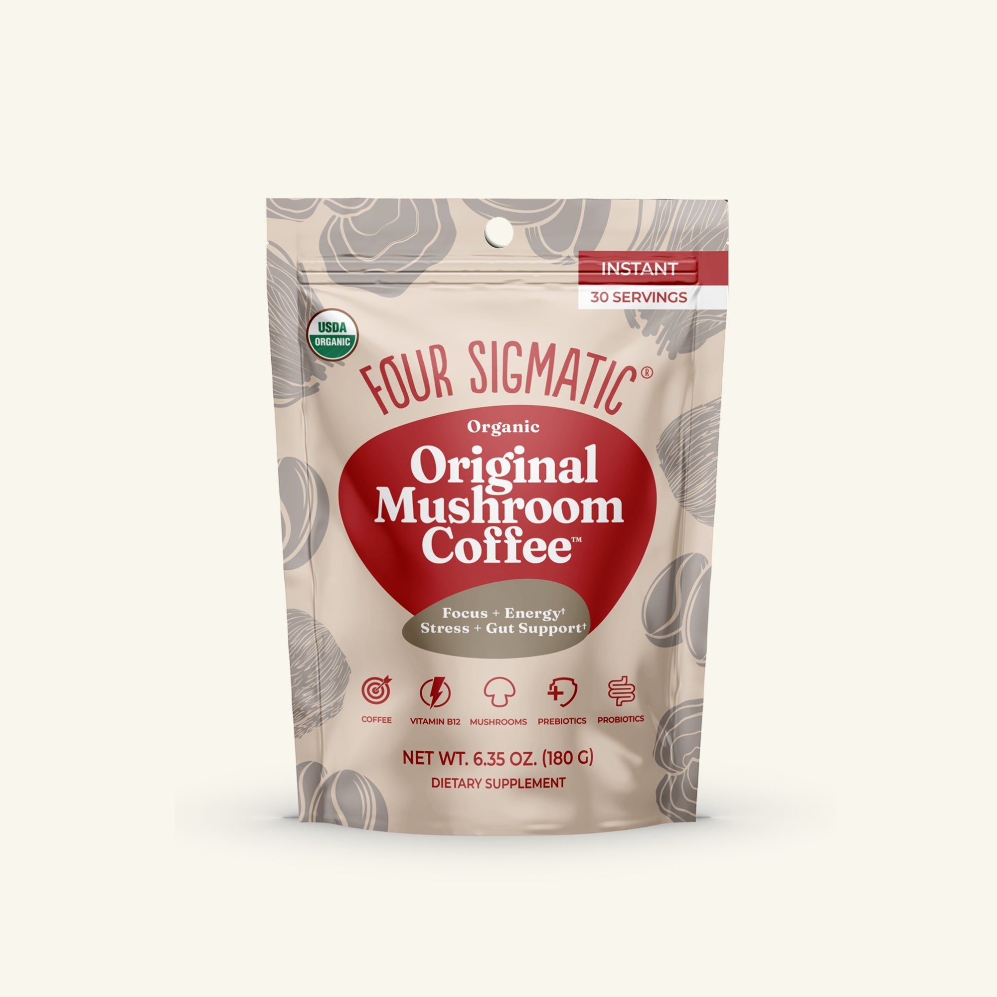 Original Mushroom Coffee™ (30 Servings) - Energy Blend