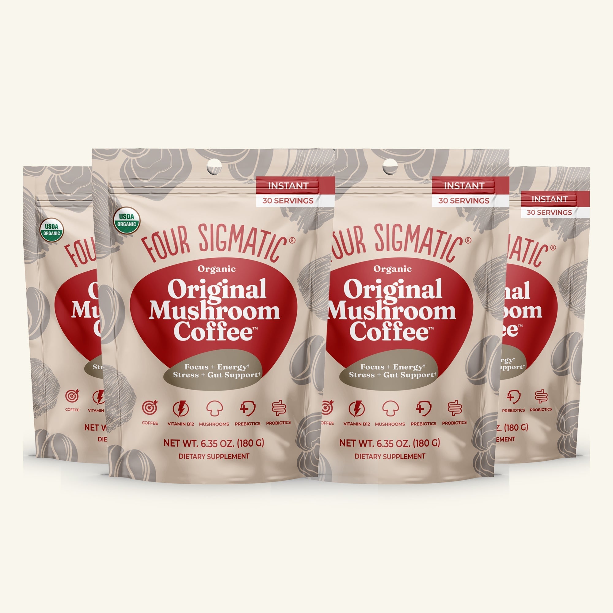 Original Mushroom Coffee™ (30 Cups) - Clean Start