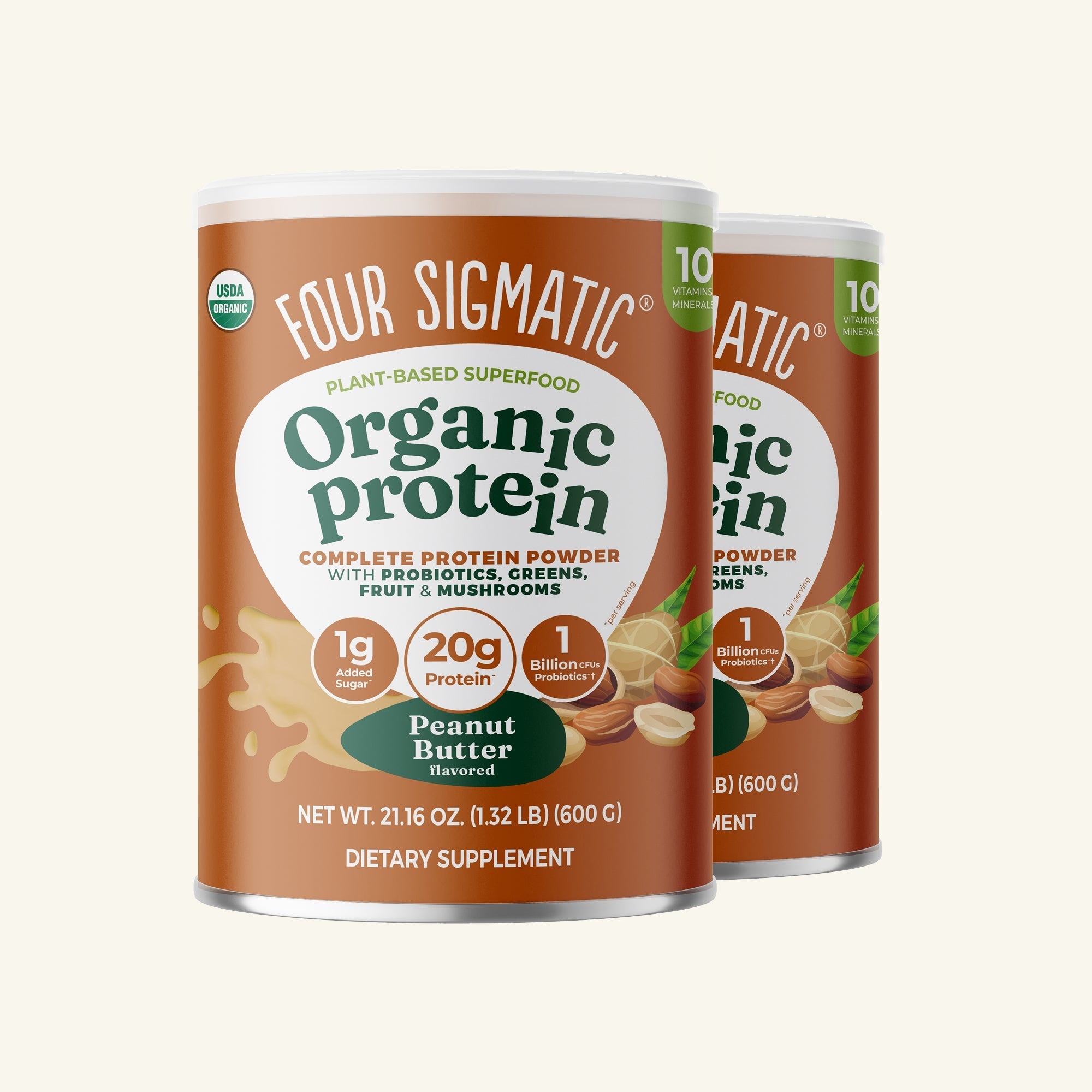 Plant-Based Protein – Peanut Butter - For Everyday Wellness