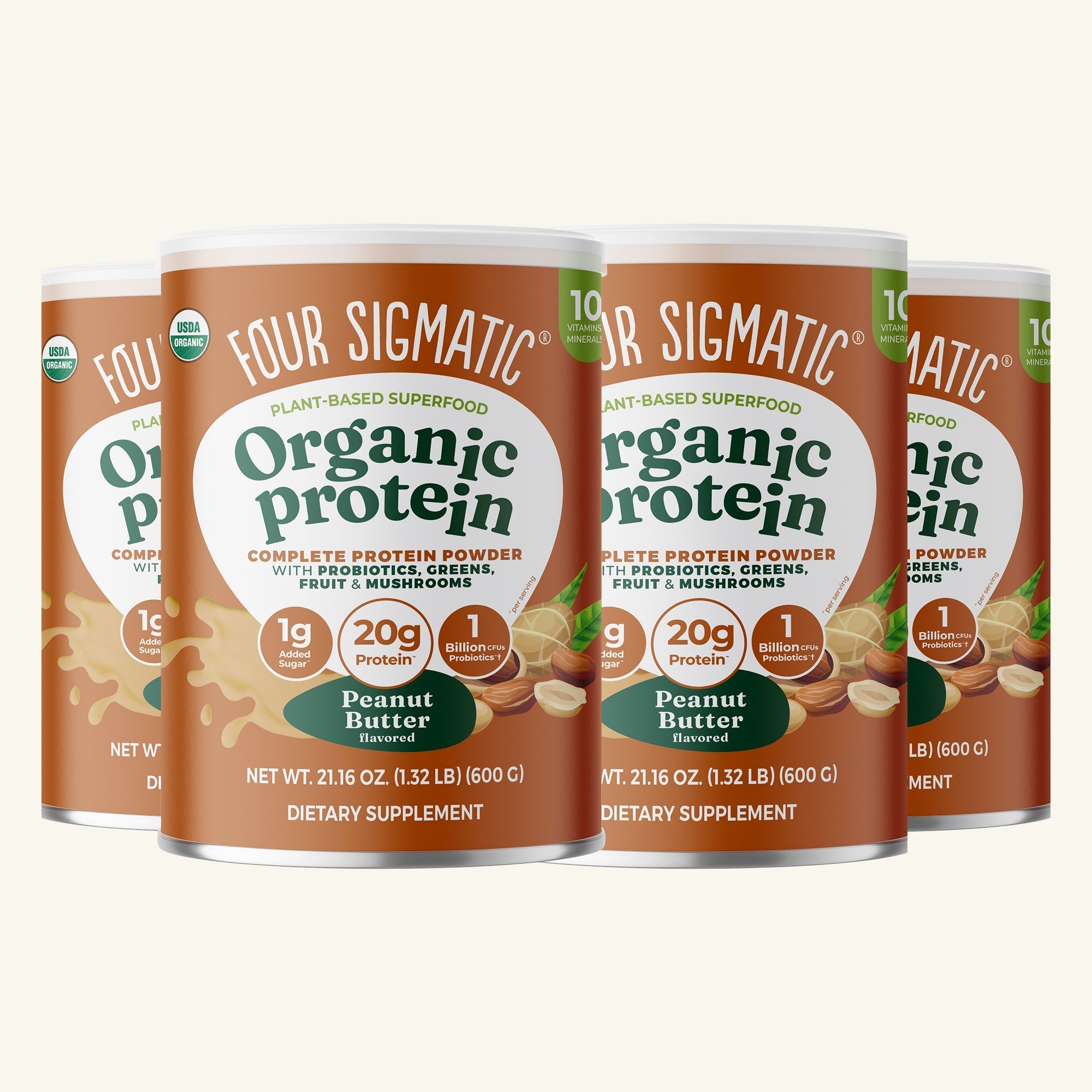 Plant-Based Protein – Peanut Butter - For Everyday Wellness
